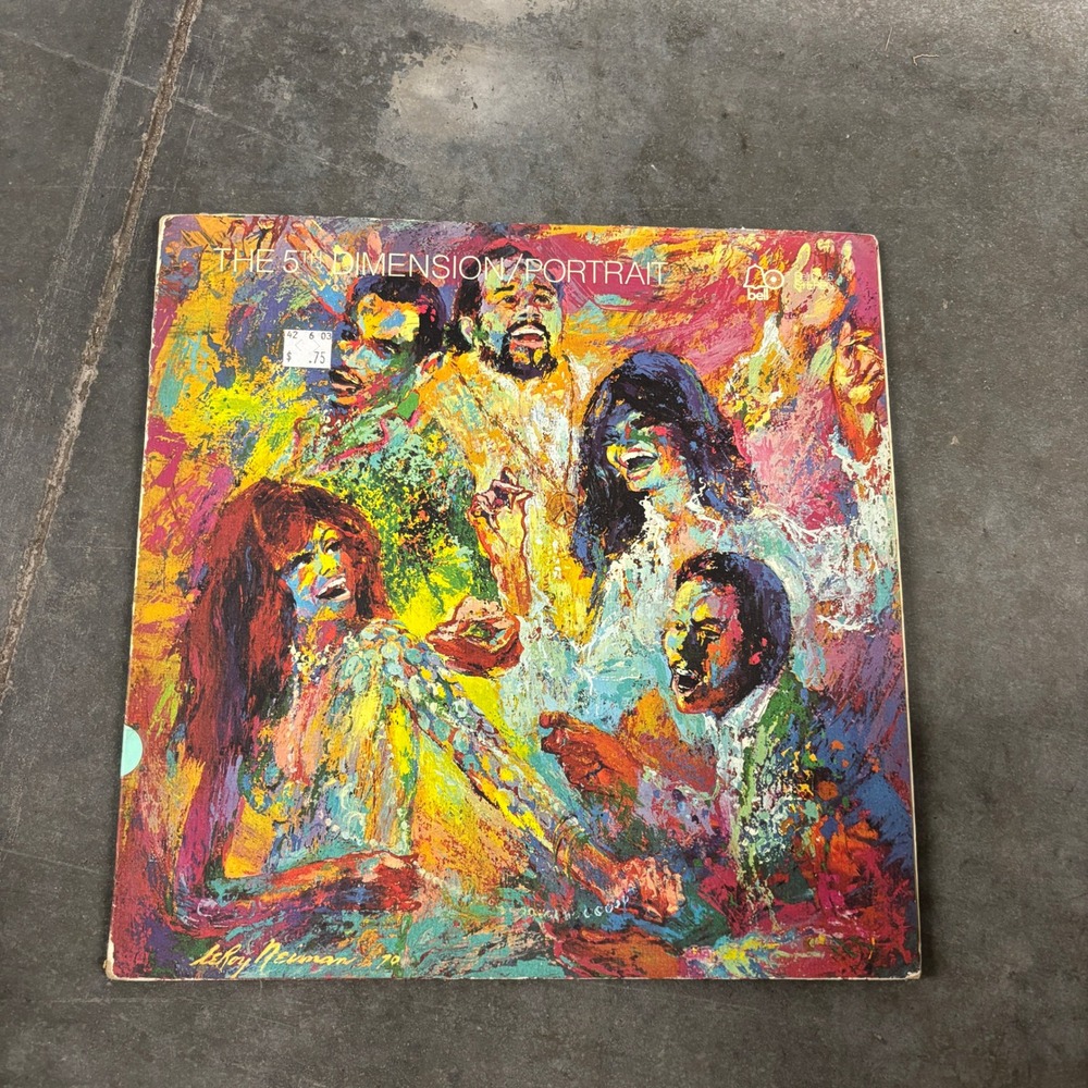 The 5th Dimension Portrait Vinyl LP Bell 6045 LeRoy Neiman Art 1970 Soul Pop